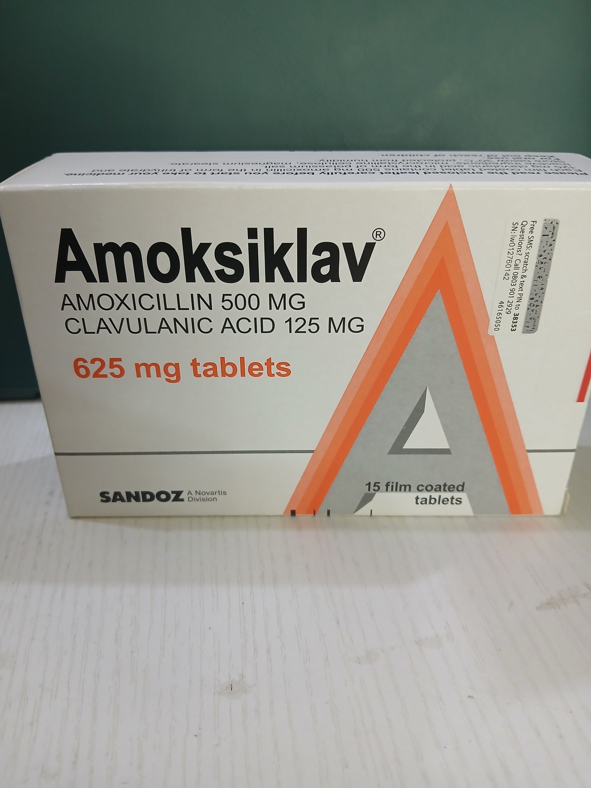 Amoksiklav 625mg