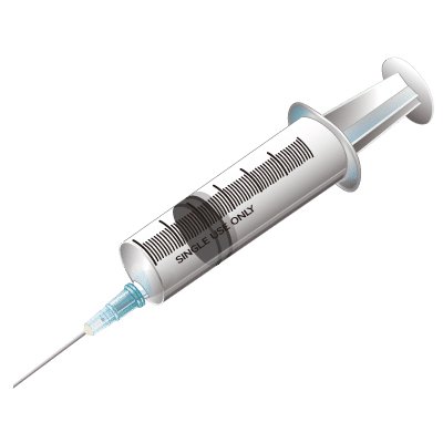 2mls Needle Syringe