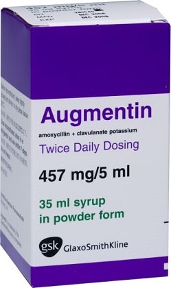 Augmentin Suspension 457mg