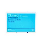 Clomid Clomiphene 50mg Tablet