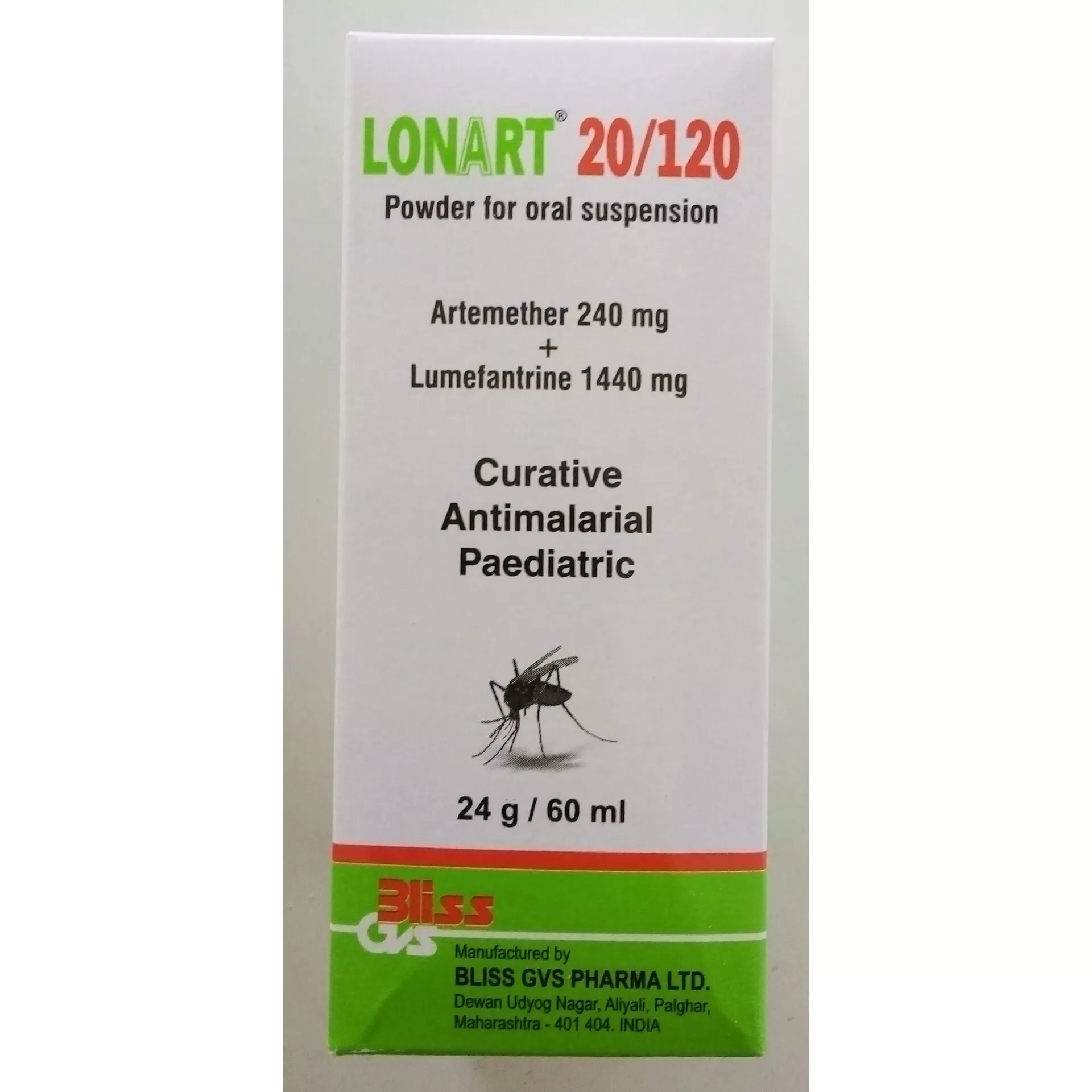 Lonart 20/120 Suspension 60ml