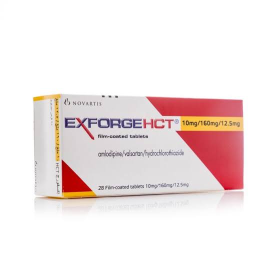 EXFORGE HCT 10/160/25MG